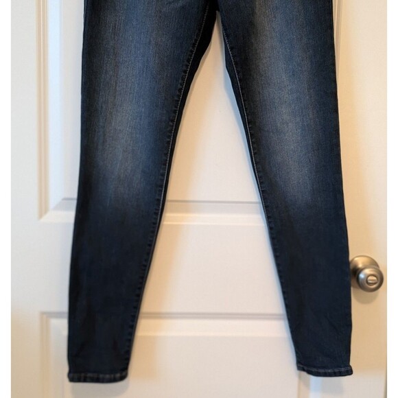 Isabel Maternity Women's Size 4 / 27R Dark Wash Over The Belly Skinny Jeans - Picture 3 of 7